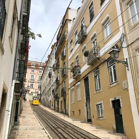 Baroque With Patio Portuguese Soul Bica Tram 4p Apartman Lisboa